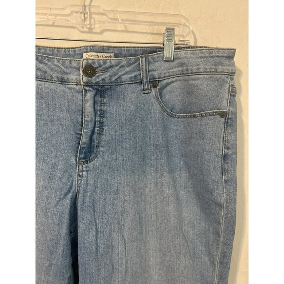 Coldwater Creek City Fit Light Wash Sz 16 Jeans Lightweight - Picture 3 of 7
